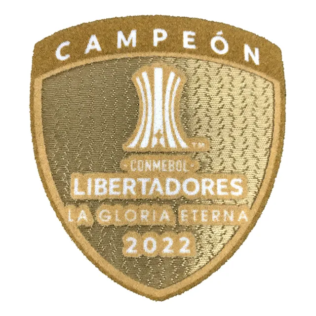 Patch Campeão Libertadores 2022 Oficial Conmebol.