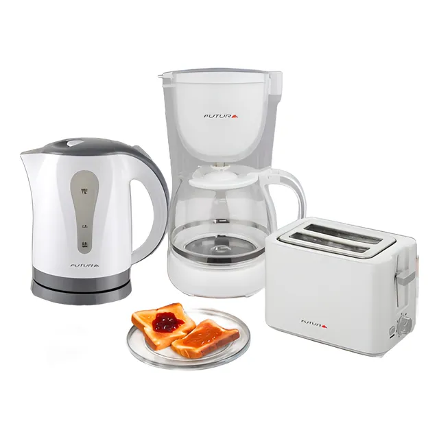 Combo 1 Futura Cafetera +jarra Elec + Tostadora