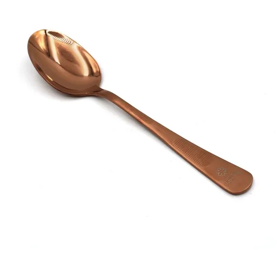 Cuchara De Degustación Para Quenelle De Montaje Para Chef Mango Oro Rosa