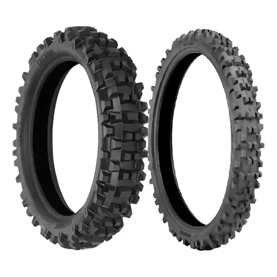 Par Pneu 80/100-21 + 100/100-18 Txc Cross Crf230 Technic
