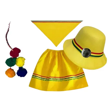 Traje Nortino Baile 3pzs+ Pompon