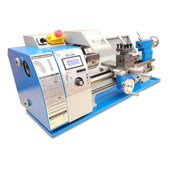 Torno Mecânico De Bancada Sm210-pro Placa 125 Passagem 38 Mm