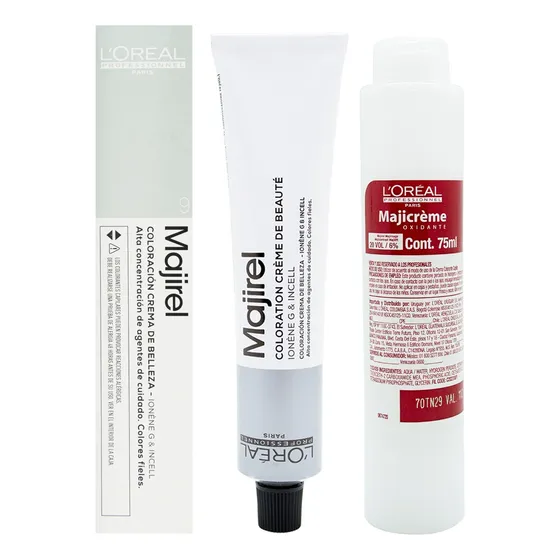Majirel Loreal Tintura Profesional Color + Oxidante 75ml 