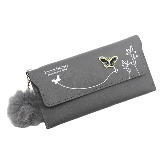 Billetera Monedero Largo Cuerina Dama Colores - Que Regalo!