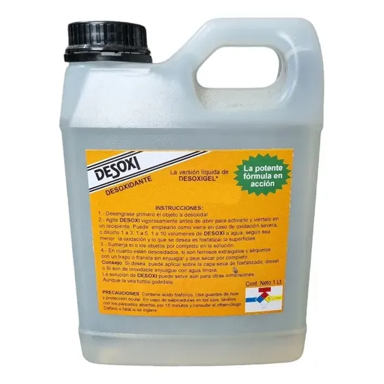 Liquido Para Quitar Oxido En Metal | MercadoLibre