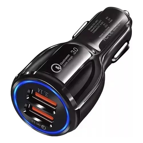 Cargador / Auto/carro /cigarrera/2ptos Usb 12-32v