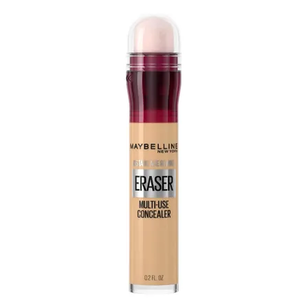 Corretivo Líquido, Multiuso Que Corrige Olheiras E Linhas Finas, Contorna E Ilumina, Alta Cobertura E Fórmula Vegana, Cor 122 Sand Instant Age Rewind Maybelline Ny 6ml Sable Sand