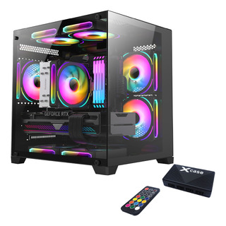 Gabinete Gamer Xcase Cube Mini Ggcube3sp Cristal Templado Gabinete Gamer Xcase Cube Mini Ggcube3sp Cristal Templado