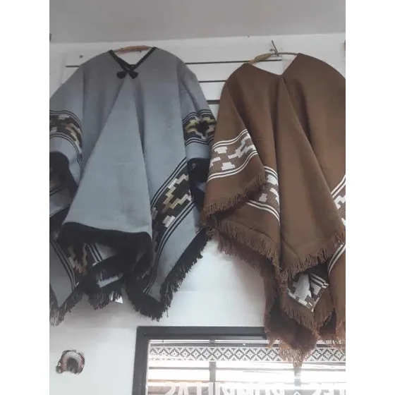 Poncho Gaucho Adulto Varios Colores