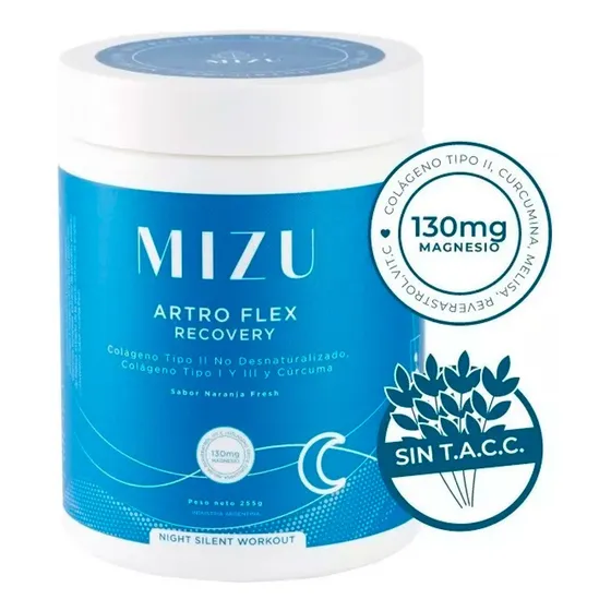Mizu Artro Flex Recovery Colageno Hidrolizado Y Curcuma 255g
