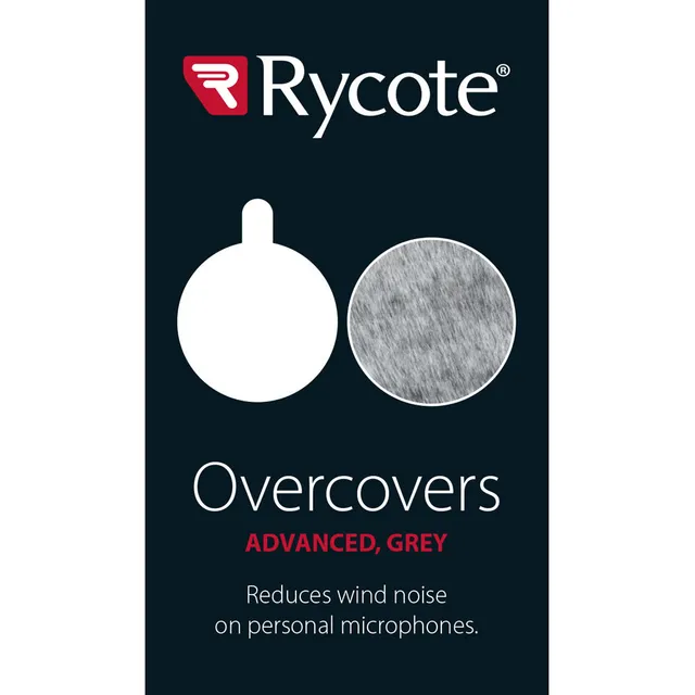 Pack De Adhesivos Rycote Para Micrófonos De Solapa Gris