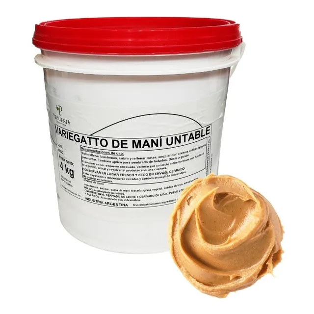 Pasta Relleno Mani Tipo Bon O Bon 4 Kg