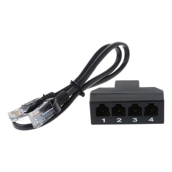 Cabo De Adaptador Rj45 8p8c Macho Para Rj11 6p4c
