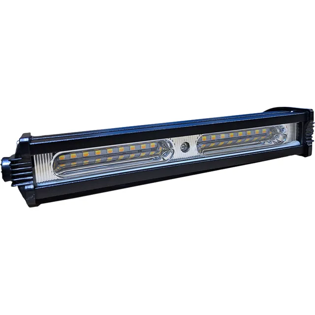 Barra Led De 36w 4 Funciones Luz Blanca Y Amarillo 8 