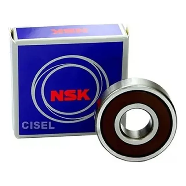 Kit 2 Rolamentos 6201 Ddu C3 - Nsk Original