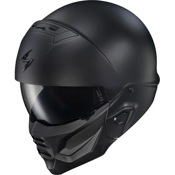 Casco Moto Scorpion Convert Negro Mate Avant Motos 