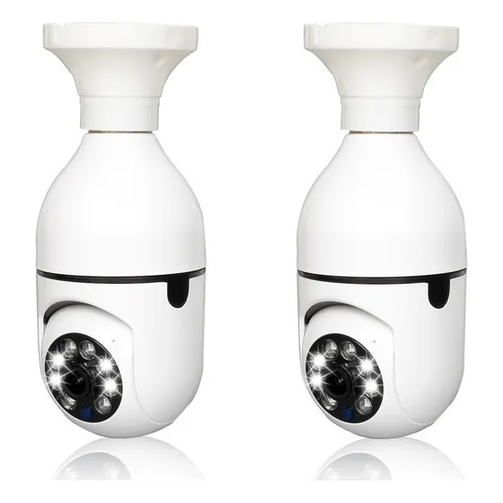 2pcs Icsee Luz Pequeña Vigilancia Wifi Cámara