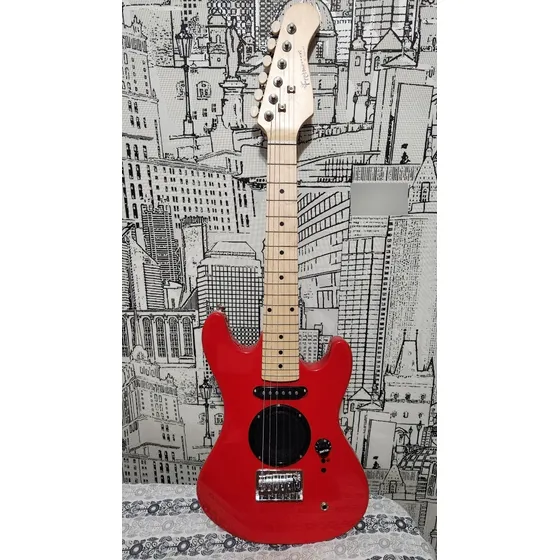 Guitarra Electrica Freetmaster K Series Roja Principiantes