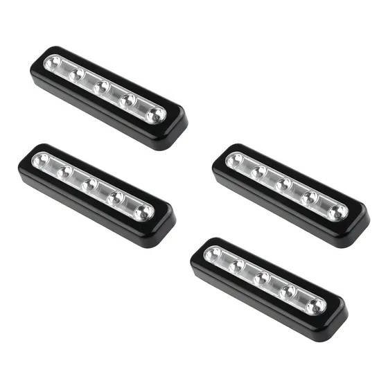 Onerbuy Paquete De 4 Luces Led Tactiles Alimentadas Por Bate