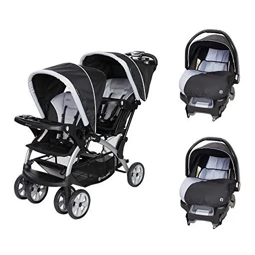Baby Trend Sit Stand Stormy Coche Doble Gemelar Sillas Carro