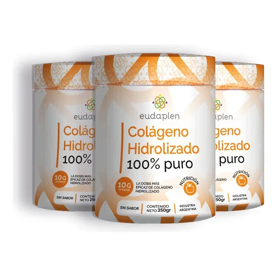 Tratamiento Prolongado De Colágeno Puro - Eudaplen Sabor Sin sabor