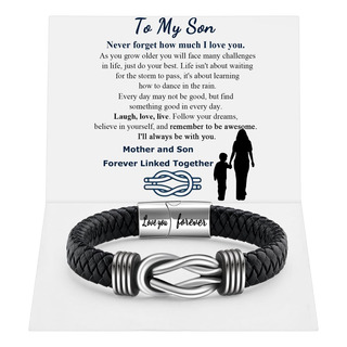 Qwnhoney Regalos Para Hijo Pulsera Para Hijo De Mamá Para Qwnhoney Regalos Para Hijo Pulsera Para Hijo De Mamá Para