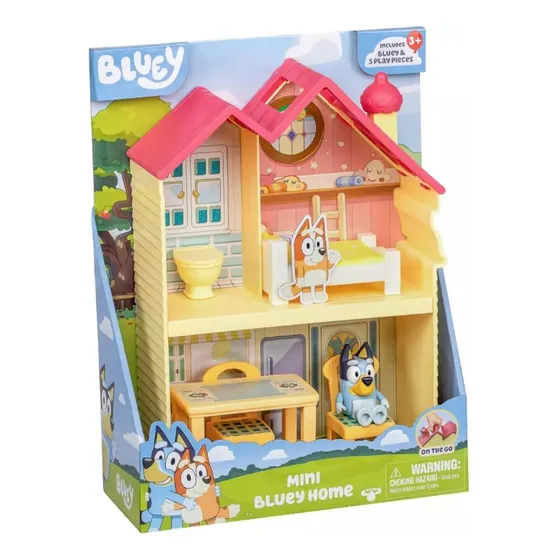 Bluey Mini Casa Con Accesorios - Moose Toys