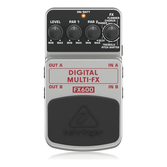 Behringer Digital Multi-fx Fx600 Pedal Multi Efectos Digital