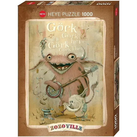 Rompecabezas Heye Zozoville Banjo Con 1000 Piezas 14+