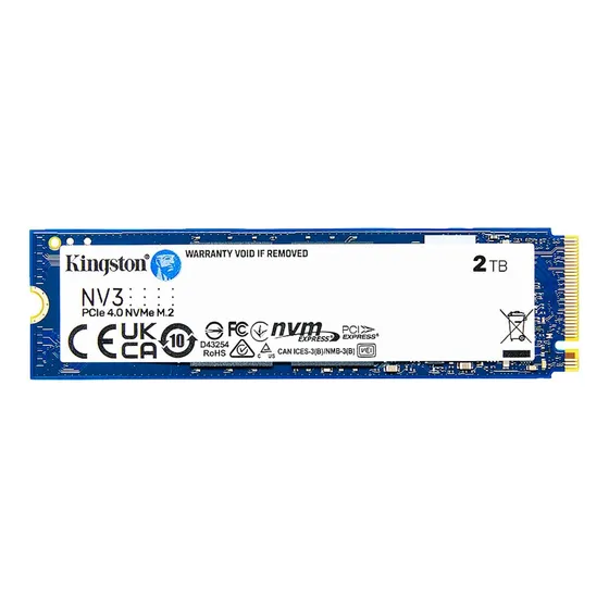 Ssd Kingston 2tb M.2 2280 Snv3s-2000g Pcie 4.0 X 4 Nvme