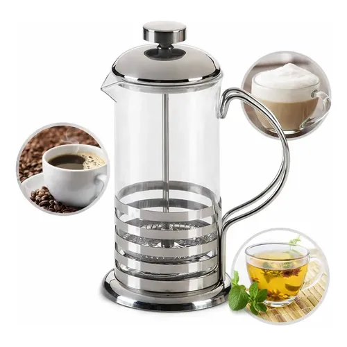 Sixaquae Cafetera Moka Inducción Acero 240ml (6 Tazas) Stainless