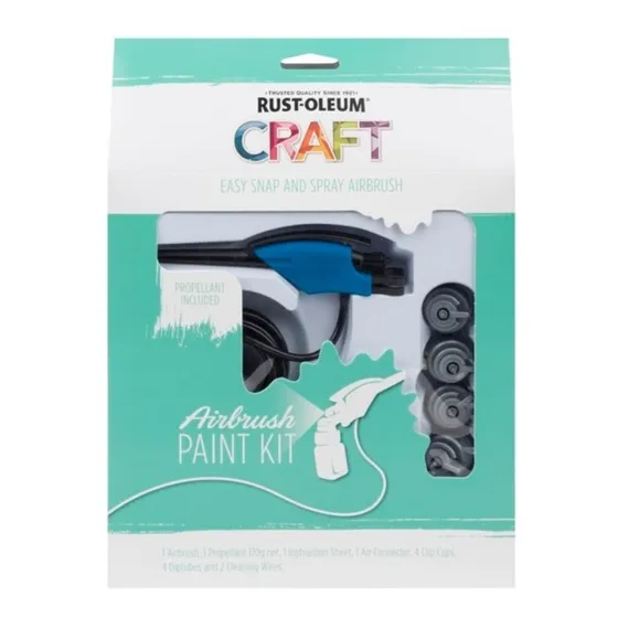 Aerógrafo / Pistola Airbrush Set Rust Oleum Craft