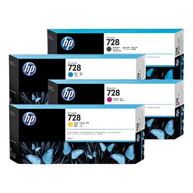 Cartucho De Tinta Magenta Hp 728 Designjet