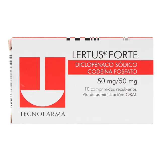 Lertus Forte 50 Mg 10 Comprimidos