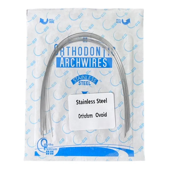Arcos De Acero Ortodoncia Redondos 10 Pzas - Ortho Premium
