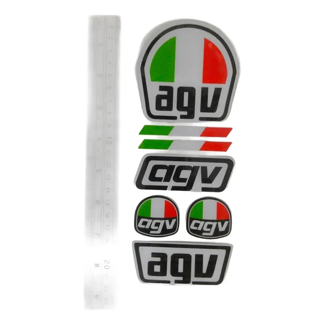 Kit Calcomanias Reflectivas Agv
