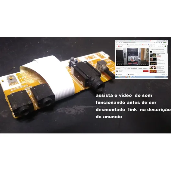 Pci Mic Som Sony Mhc Rg290 Mhcrg290 Hcdrg290 Veja O Video