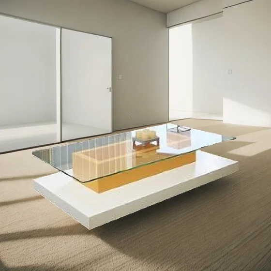 Mesa De Centro Geometrica. Mesa De Sala. Decoexito - 240v