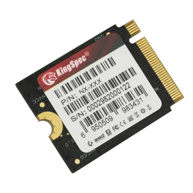 Disco Ssd 1tb M2 Nvme 2230 Pcie 3.0 Para Surface Steam Deck Negro