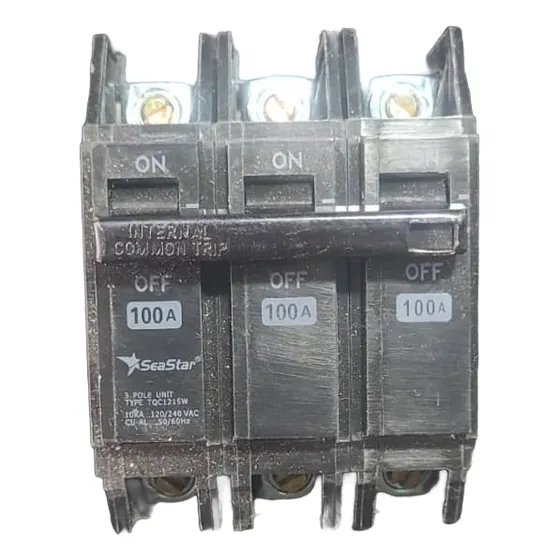 Breaker Superficial 3x100amp Seastar
