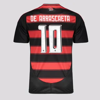 Camisa adidas Flamengo I 2025 10 De Arrascaeta Camisa adidas Flamengo I 2025 10 De Arrascaeta