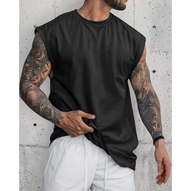 Camiseta Regata Oversized Masculina Streetwear Sport Cavada Camiseta Regata Oversized Masculina Streetwear Sport Cavada