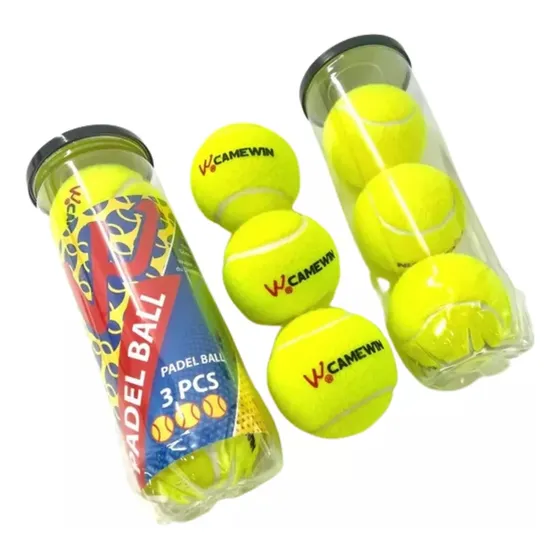 Pack De 3 Pelotas Para Pádel Camewin Premium Tarro X3