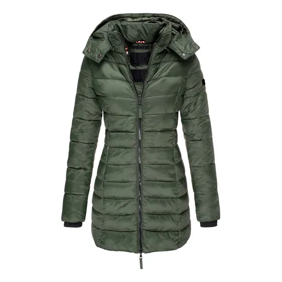 Campera Parka Uzspace Impermeable Con Capucha Dama El Rey