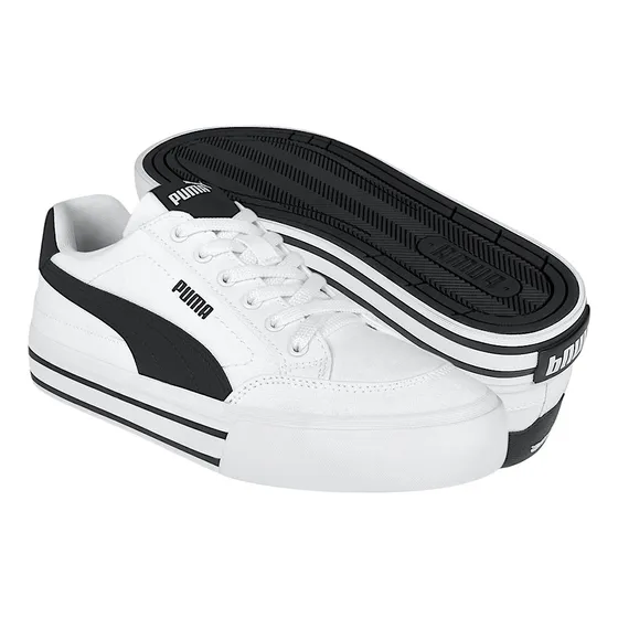 Tenis Caballero Puma Court Classic Vulc 39635302 Tex Bco
