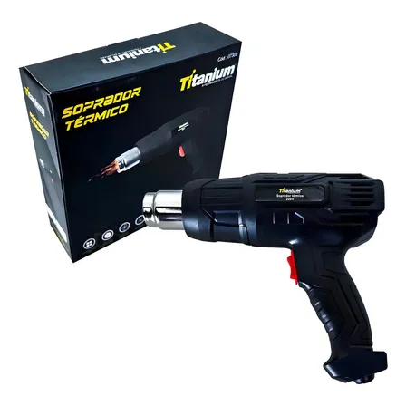 Soprador Térmico Titanium 1500w 127v 2 Estágios Profissional Amarelo