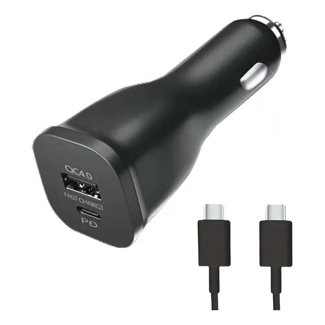 Carregador Veícular P/ Samsung Motorola Xiaomi  45w Tipo C