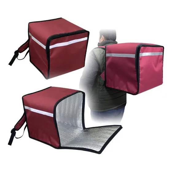 Mochila Termica Bolso Delivery Pizzas P/7 Cajas - Termofood