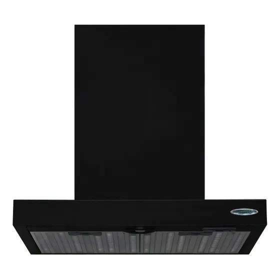 Campana De Cocina Maraldi Slim Línea Económica Color Negro