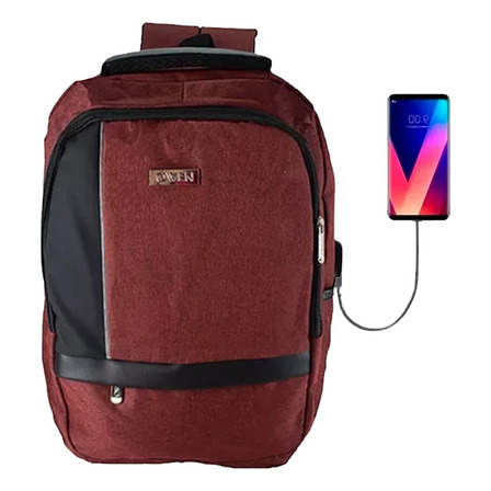 Mochila Escolar Urbana Ejecutiva Original Porta Usb Mochila Escolar Urbana Ejecutiva Original Porta Usb